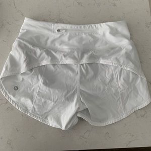 White Lululemon Shorts